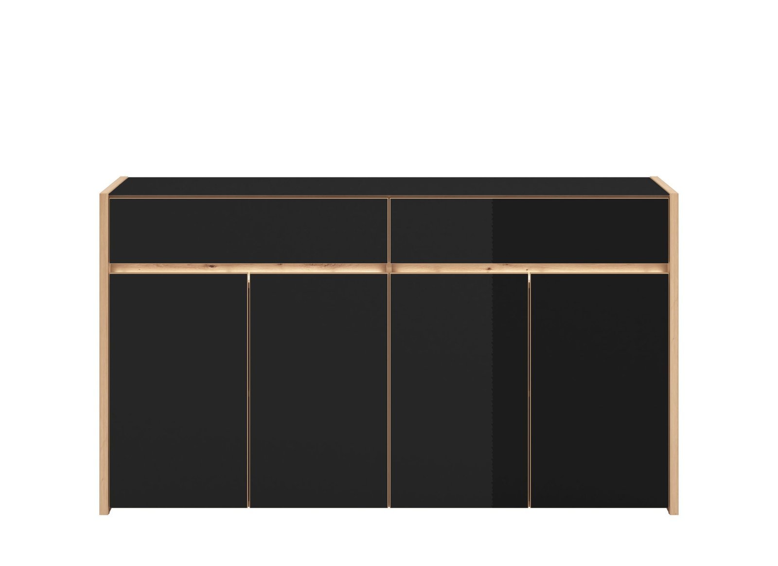 Molise Black Sideboard