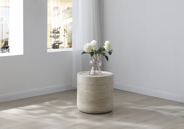 Pebble Circular End Table
