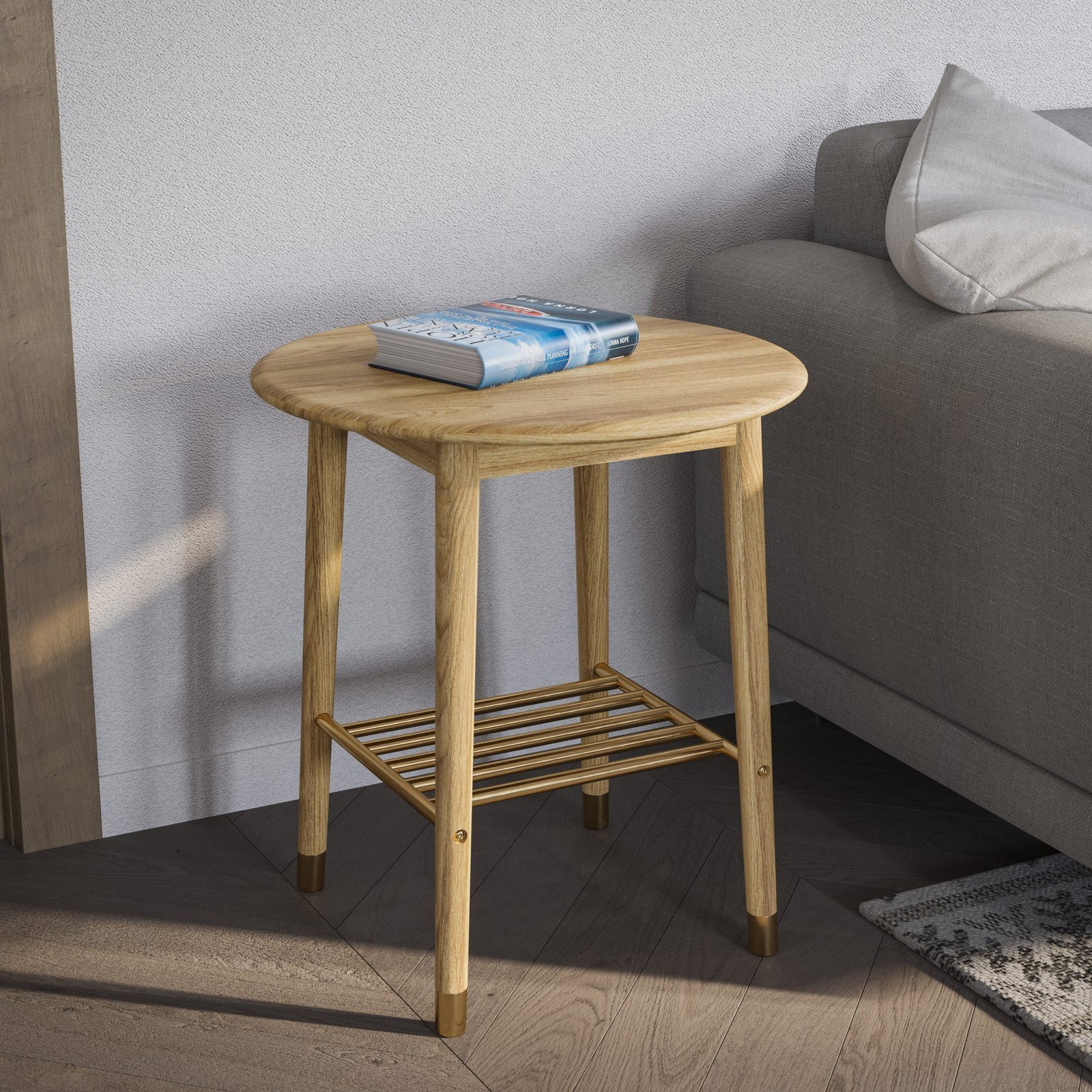 Rise Natural Side Table