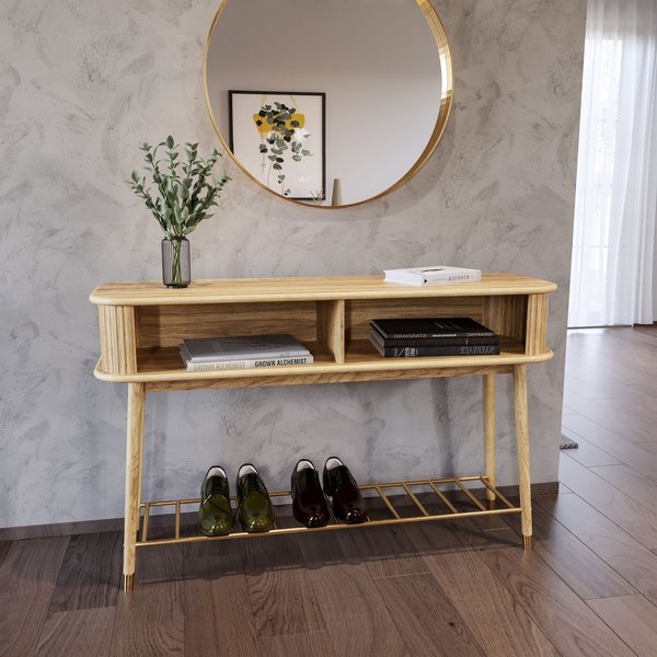 Rise Natural Console Table