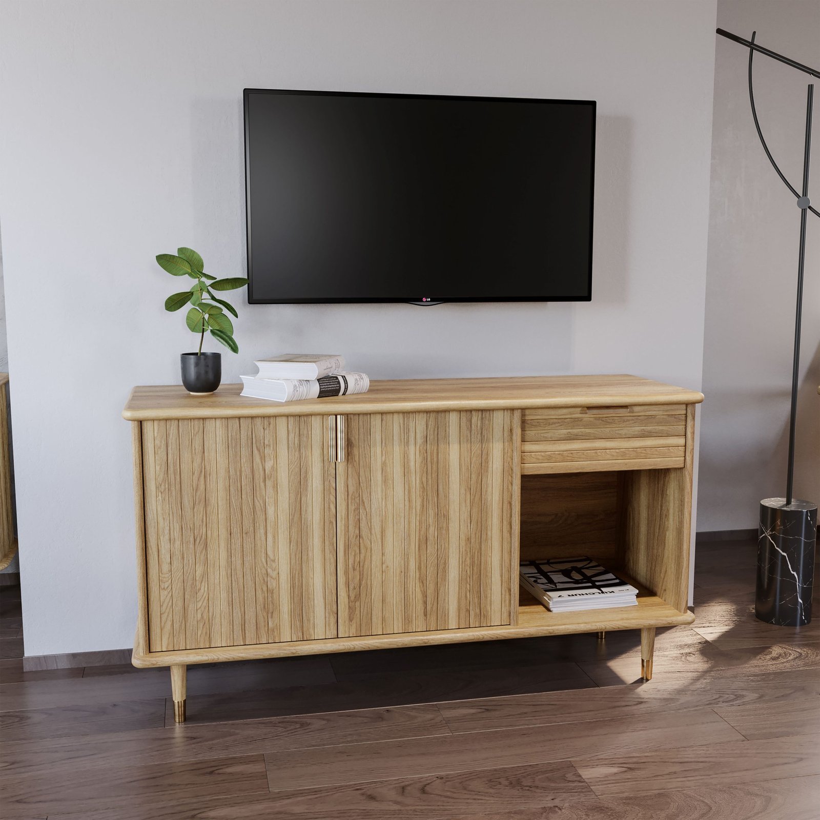 Rise Natural Large Sideboard