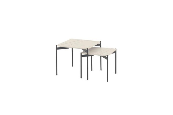Rocco White Nest of Tables