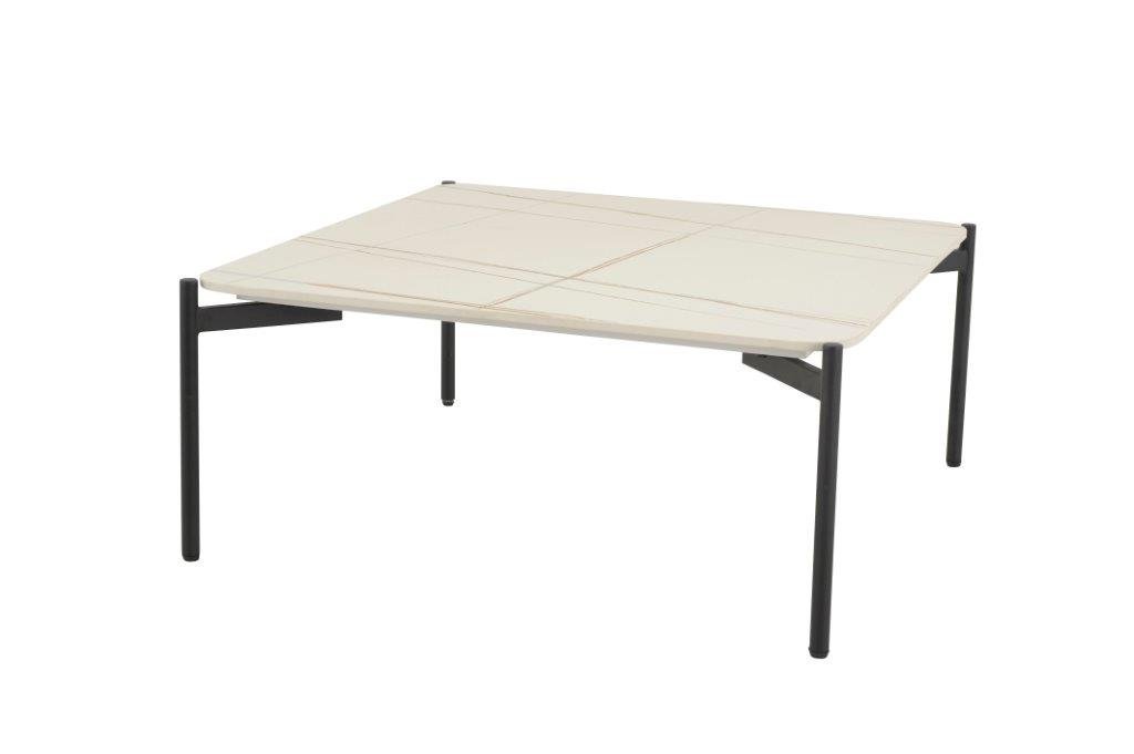 Rocco White Square Coffee Table