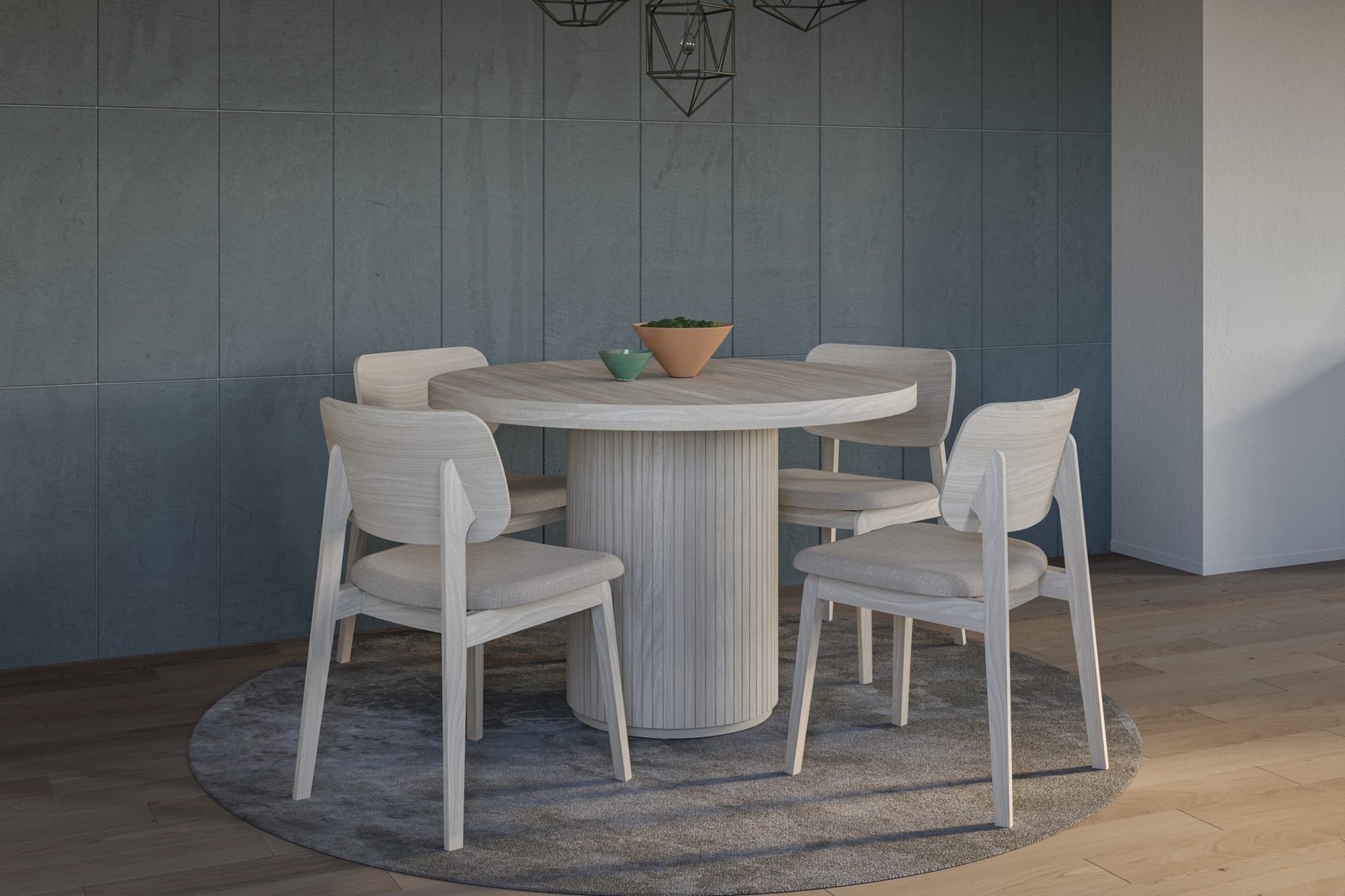 Senda Circular Dining Table