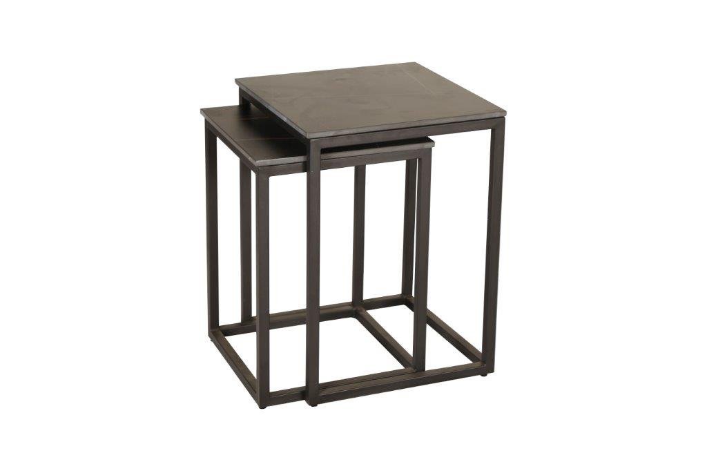 Tyler Black 2 Piece Nest of Tables