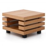 Premier Range - Fraser White Oak Veneer (HB51N) with Knots Lamp Table