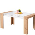 MOLISE WHITE DINING TABLE