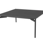ROCCO BLACK SQUARE COFFEE TABLE