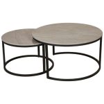 YALE CIRCULAR COFFEE TABLE NEST