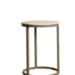 YALE LATTE ROUND END TABLE