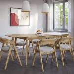 RISE Natural Extending Dining Table