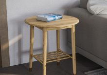 RISE Natural Side Table